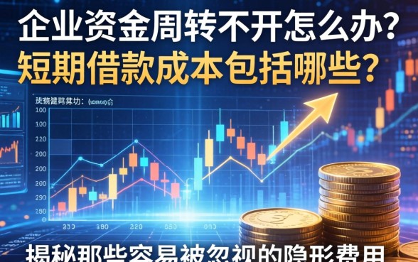 企业资金周转不开怎么办？短期借款成本包括哪些？揭秘那些容易被忽视的隐形费用