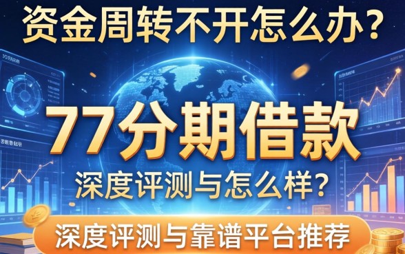 资金周转不开怎么办？77分期借款怎么样？深度评测与靠谱平台推荐