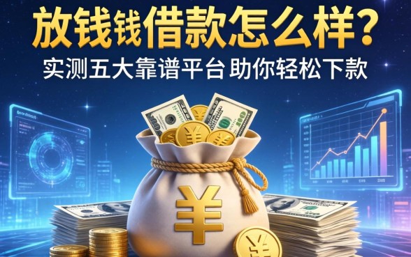 放钱袋借款怎么样？实测五大靠谱平台助你轻松下款