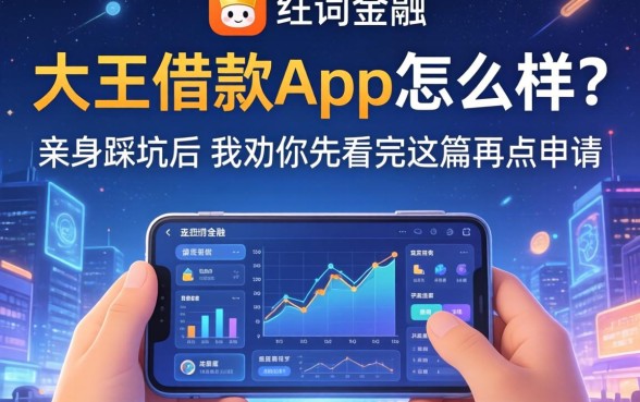 大王借款app怎么样？亲身踩坑后，我劝你先看完这篇再点申请