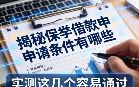 揭秘保单借款申请条件有哪些，实测这几个容易通过