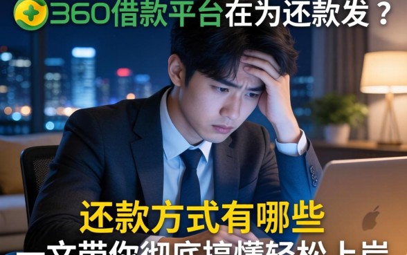 深夜还在为还款发愁？360借款平台的还款方式有哪些？一文带你彻底搞懂轻松上岸