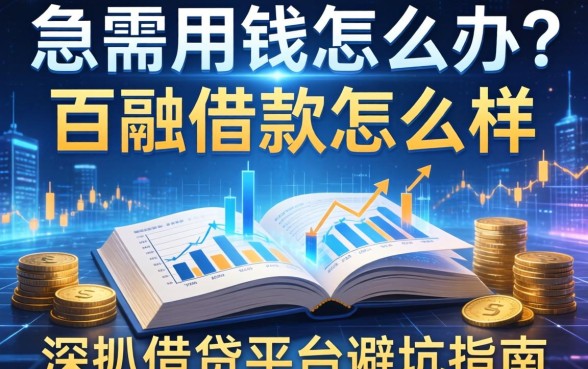 急需用钱怎么办？百融借款怎么样？深扒借贷平台避坑指南