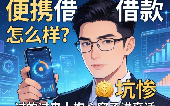 便携借借款怎么样？一个被坑惨过的过来人掏心窝子讲真话