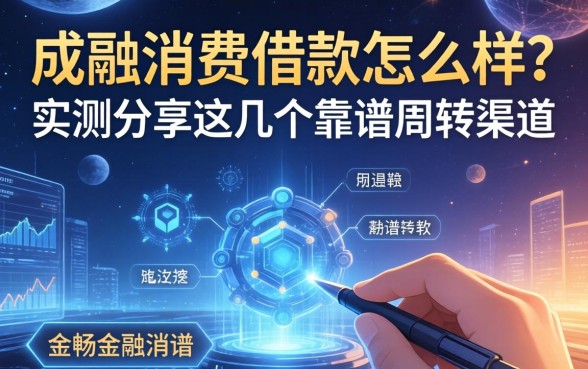 成融消费借款怎么样？实测分享这几个靠谱周转渠道