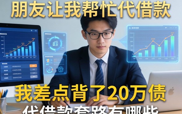 朋友让我帮忙代借款，我差点背了20万债，代借款的套路有哪些方面？