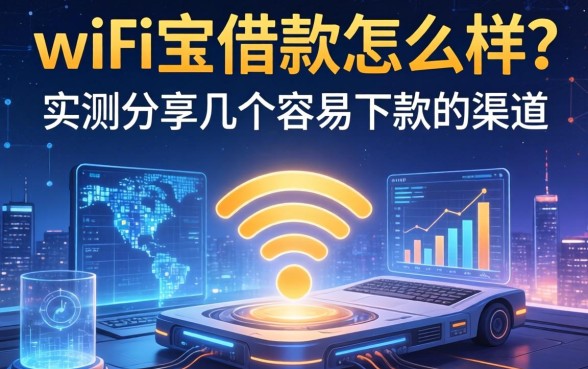 wifi宝借款怎么样？实测分享几个容易下款的渠道