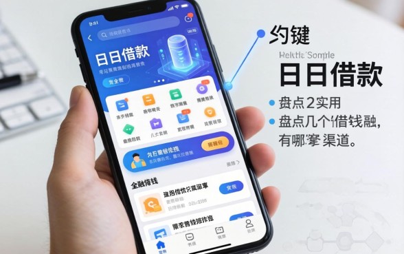 按日借款的软件有哪些？盘点几个实用的借钱渠道
