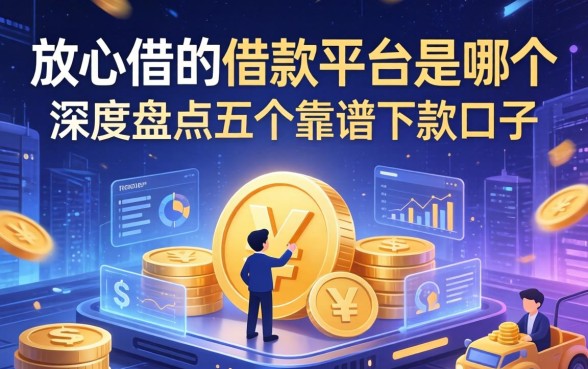 放心借的借款平台是哪个？深度盘点五个靠谱下款口子