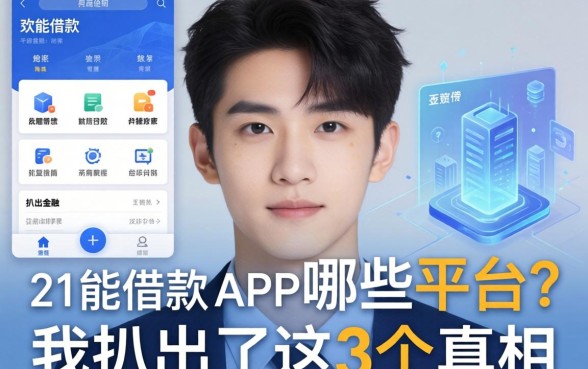 21岁能借款的app有哪些平台？我扒出了这3个真相