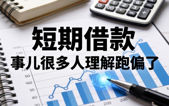 短期借款指的是哪些方面？这事儿很多人理解跑偏了