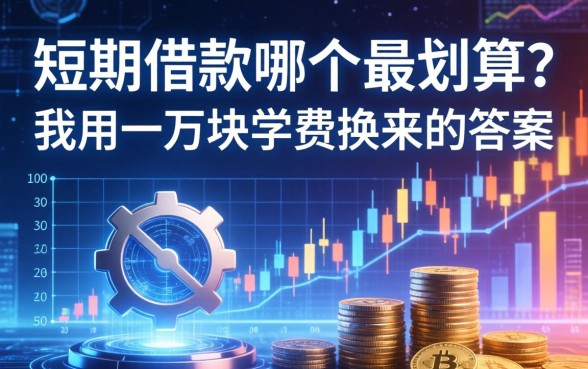 短期借款哪个最划算？我用一万块学费换来的答案