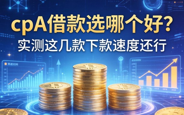 cpa借款选哪个好？实测这几款下款速度还行