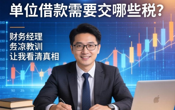 单位借款需要交哪些税？一个财务经理的教训让我看清真相