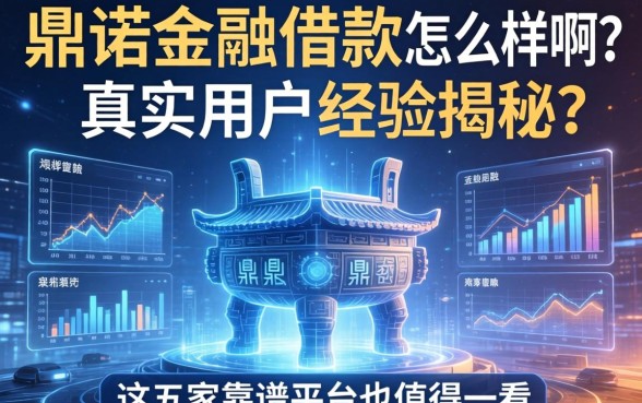 鼎诺金融借款怎么样啊？真实用户经历揭秘，这五家靠谱平台也值得一看