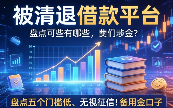 被清退的借款平台有哪些？盘点五个门槛低、无视征信的备用金口子
