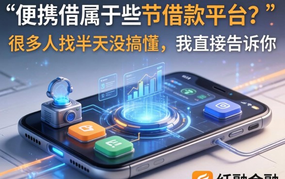 便携借属于哪个借款平台？很多人找半天没搞懂，我直接告诉你
