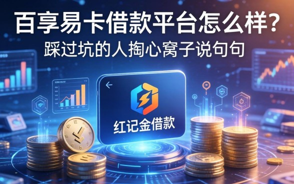 百享易卡借款平台怎么样？一个踩过坑的人掏心窝子说几句