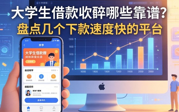 大学生借款软件哪些靠谱？盘点几个下款速度快的平台
