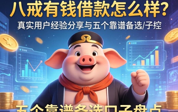 八戒有钱借款怎么样？真实用户经验分享与五个靠谱备选口子盘点