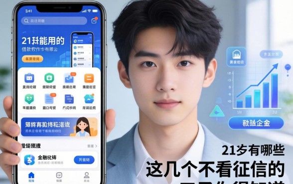 21岁能用的借款软件有哪些，这几个不看征信的口子你得知道