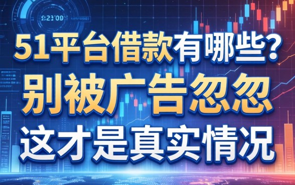 51平台借款有哪些？别被广告忽悠，这才是真实情况