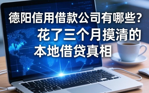 德阳信用借款公司有哪些？我花了三个月摸清的本地借贷真相