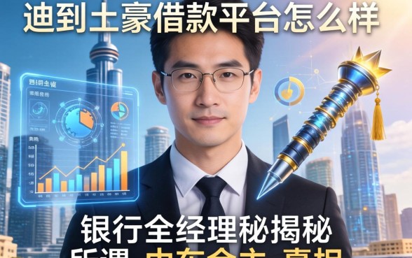 迪拜土豪借款平台怎么样?银行经理揭秘所谓-中东金主-真相