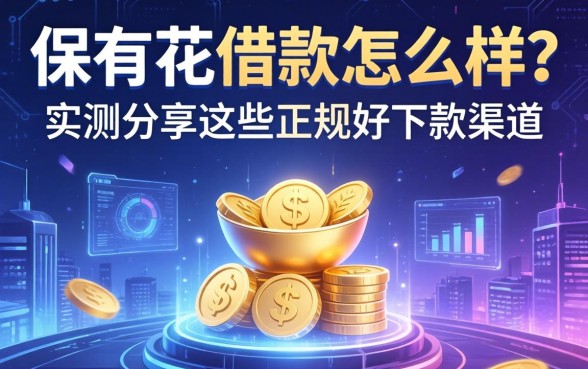 保有花借款怎么样？实测分享这些正规好下款渠道