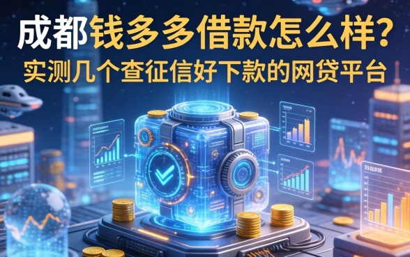 成都钱多多借款怎么样？实测几个不查征信好下款的网贷平台