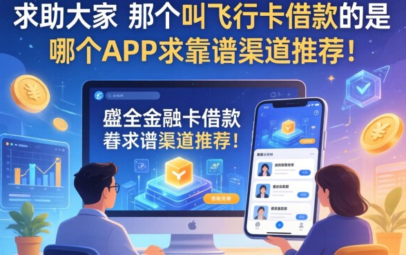 求助大家，那个叫飞行卡借款的是哪个app？求靠谱渠道推荐！