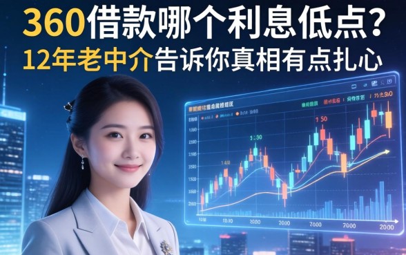 360借款哪个利息低点？12年老中介告诉你真相有点扎心