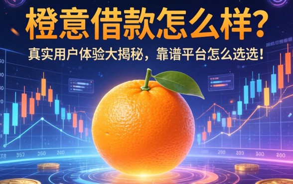 橙意借款怎么样？真实用户体验大揭秘，靠谱平台怎么选？