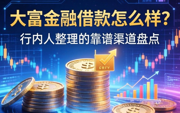 大富金融借款怎么样？行内人整理的靠谱渠道盘点
