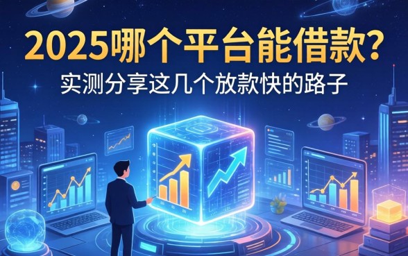 2025哪个平台能借款？实测分享这几个放款快的路子