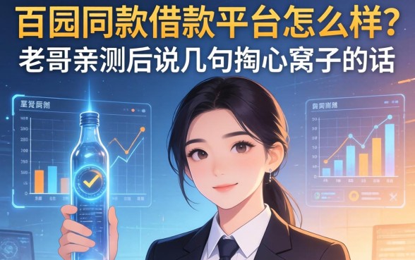 百园同款借款平台怎么样？老哥亲测后说几句掏心窝子的话