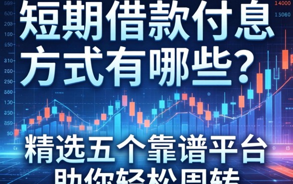 短期借款付息方式有哪些？精选五个靠谱平台助你轻松周转