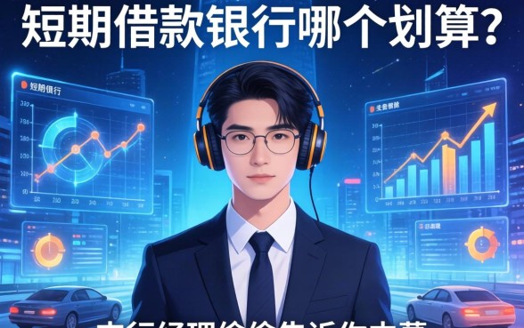短期借款银行哪个划算？支行经理偷偷告诉你内幕