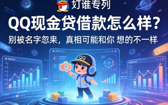 qq现金贷借款怎么样？别被名字忽悠，真相可能和你想的不一样