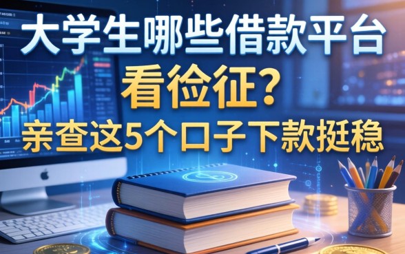 大学生哪些借款平台不看征信？亲测这5个口子下款挺稳