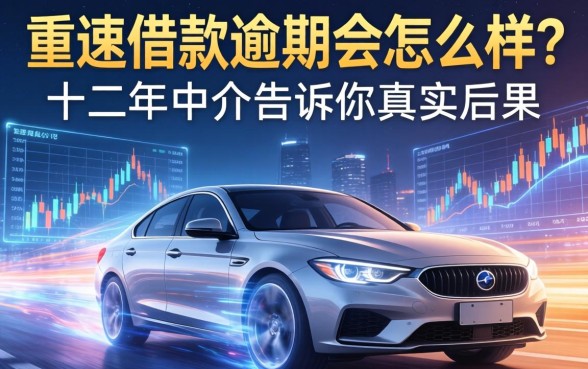 飞速借款逾期会怎么样？十二年中介告诉你真实后果