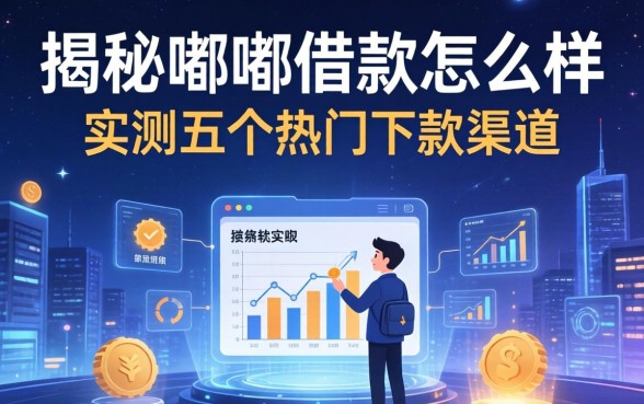 揭秘嘟嘟借款怎么样：实测五个热门下款渠道