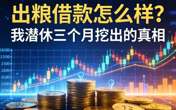 出粮借款怎么样？我潜伏三个月挖出的真相