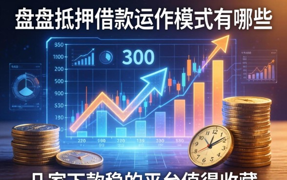 盘点抵押借款运作模式有哪些，这几家下款稳的平台值得收藏
