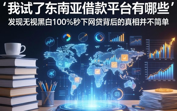 我试了东南亚借款平台有哪些，发现无视黑白100%秒下网贷背后的真相并不简单