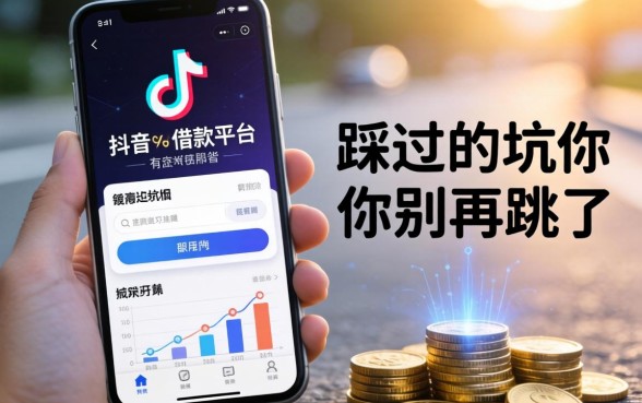 抖音内的借款平台有哪些？我踩过的坑你别再跳了