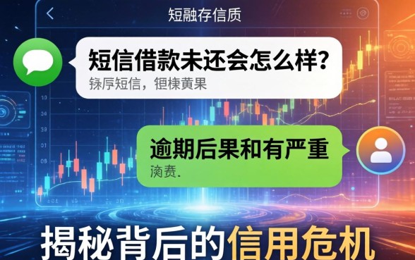 短信借款未还会怎么样？逾期后果有多严重？揭秘背后的信用危机
