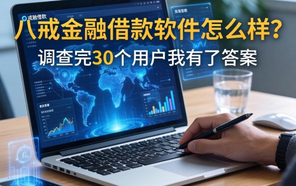 八戒金融借款软件怎么样？调查完30个用户我有了答案