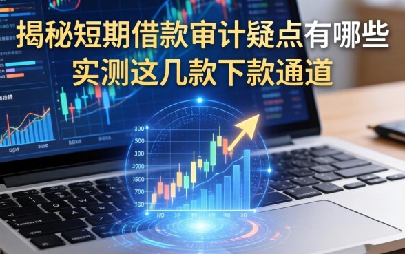 揭秘短期借款审计疑点有哪些，实测这几款下款通道