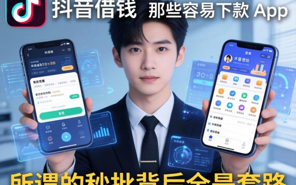 我翻了抖音借钱和那些容易下款的app，发现所谓的秒批背后全是套路